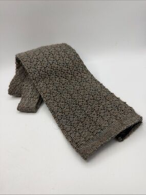 Polo by Ralph Lauren Brittany Ltd. 100% Alpaca Knit Batwing Square Profile Tie